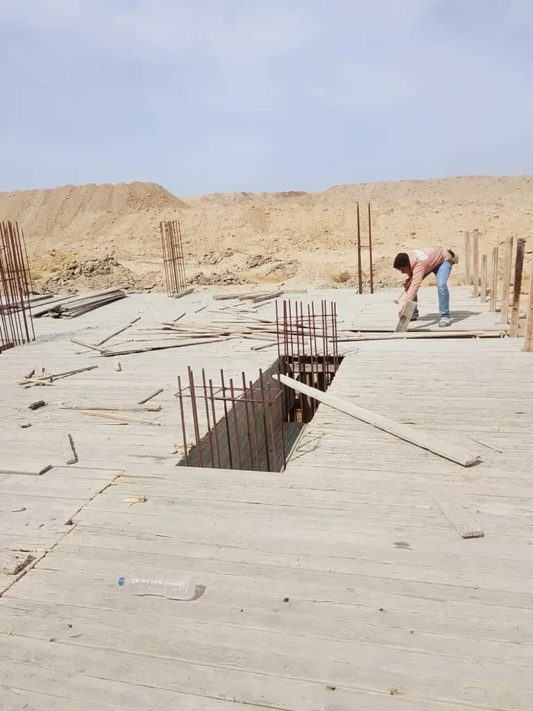 عمارة 200 - شمال الأوركيد – صورة من موقع التنفيذ
