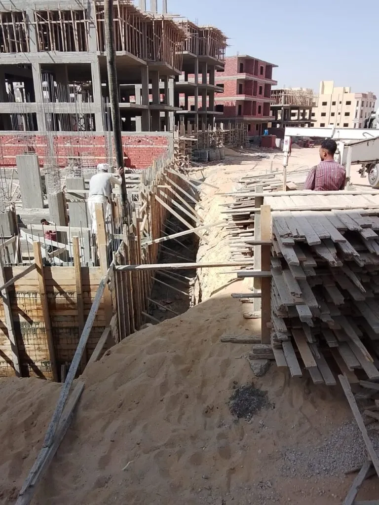 عمارة 34F – صورة من موقع التنفيذ