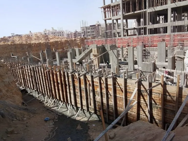 عمارة 34F – صورة من موقع التنفيذ