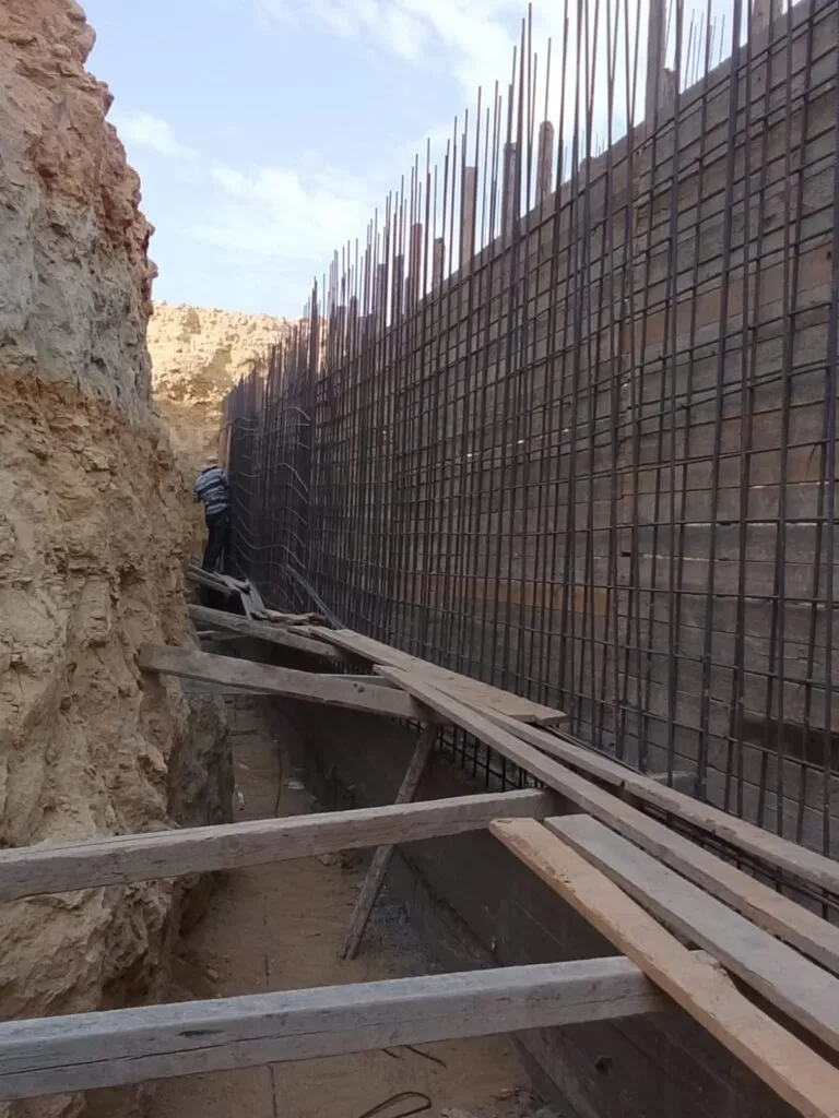 عمارة 34F – صورة من موقع التنفيذ