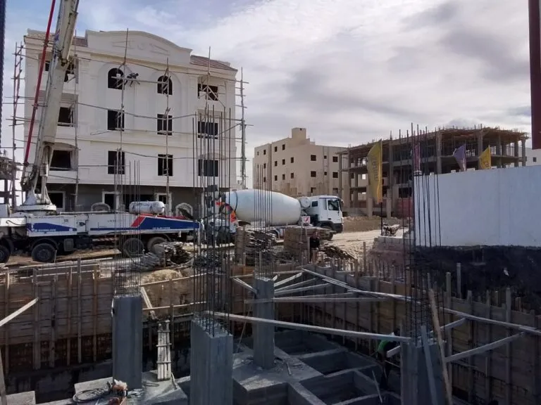 عمارة 34F – صورة من موقع التنفيذ