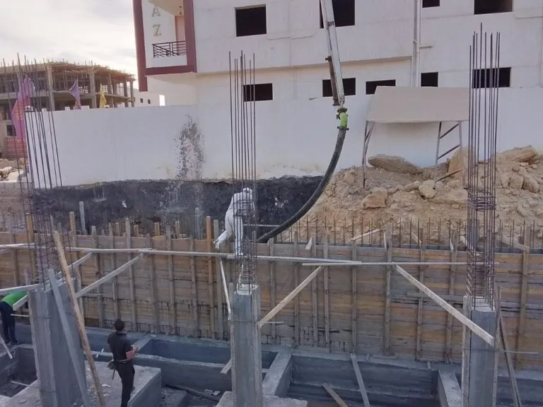 عمارة 34F – صورة من موقع التنفيذ