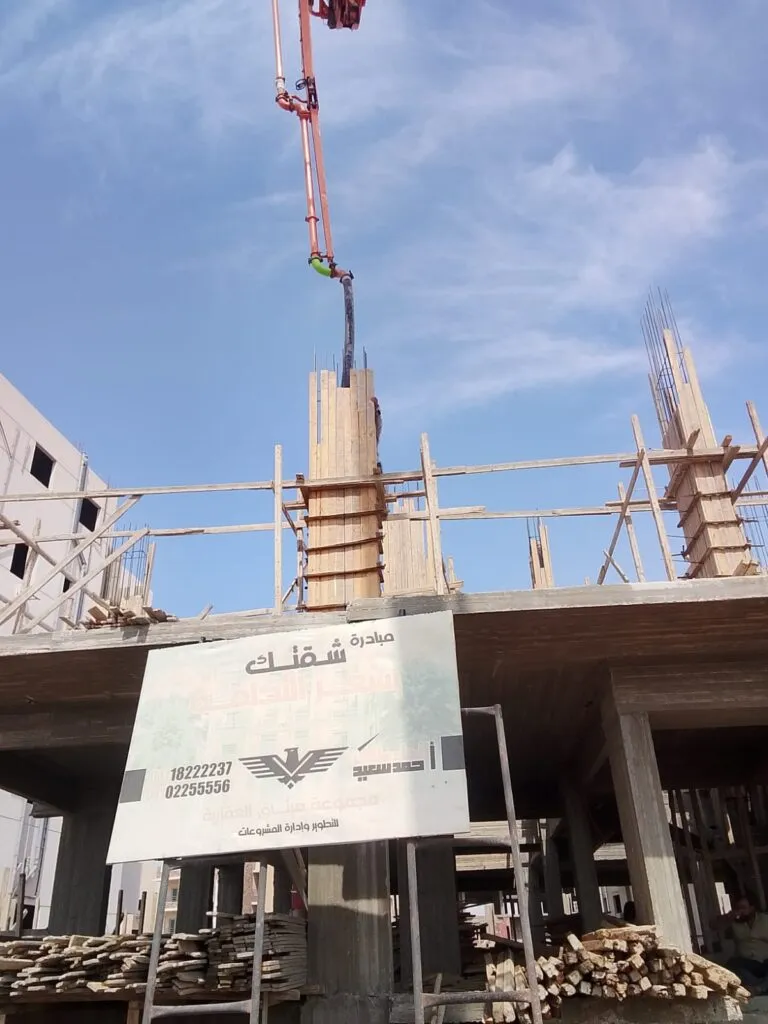 مشروع 62i - الحي الثاني - بيت الوطن التجمع – صورة من موقع التنفيذ