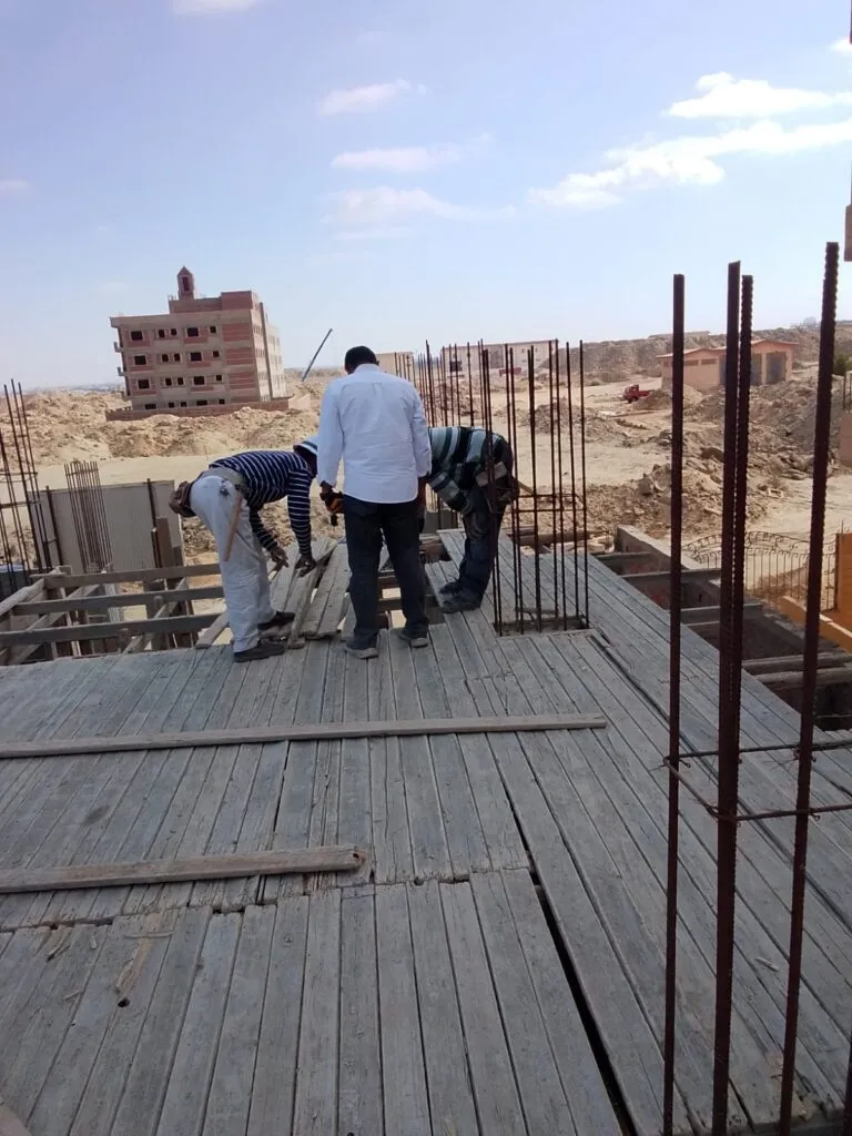 عمارة 200 - شمال الأوركيد – صورة من موقع التنفيذ