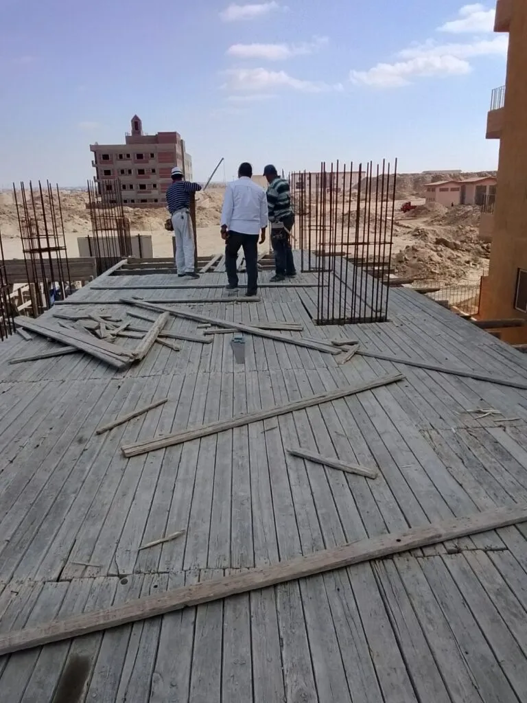 عمارة 200 - شمال الأوركيد – صورة من موقع التنفيذ