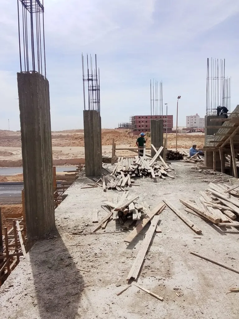 عمارة 34F – صورة من موقع التنفيذ
