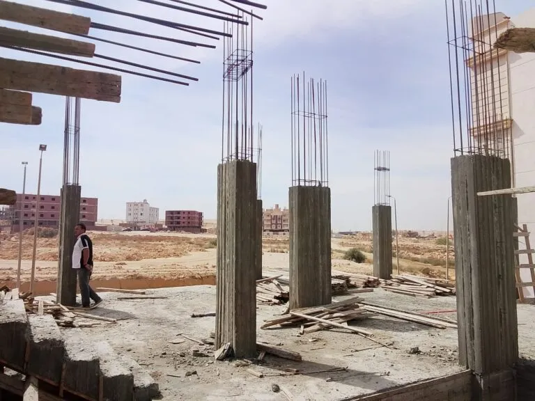عمارة 34F – صورة من موقع التنفيذ